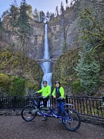 Riding the Columbia Gorge Waterfalls loop