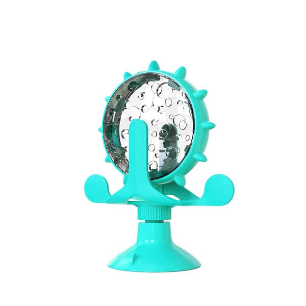 Ferris Wheel Treat Toy Turquoise color